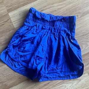 Blue FreePeople Movement The Way Home shorts, S